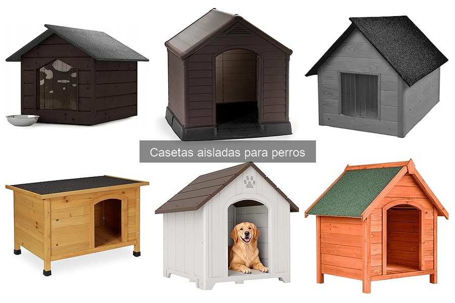 Comparativa de Materiales en Casetas Aisladas para Perros