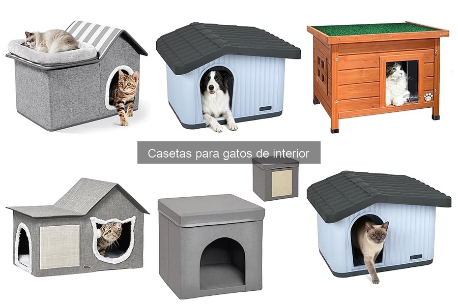 Comparativa de materiales en casetas para gatos de interior