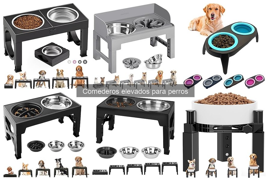 Comparativa de Materiales en Comederos Elevados para Perros