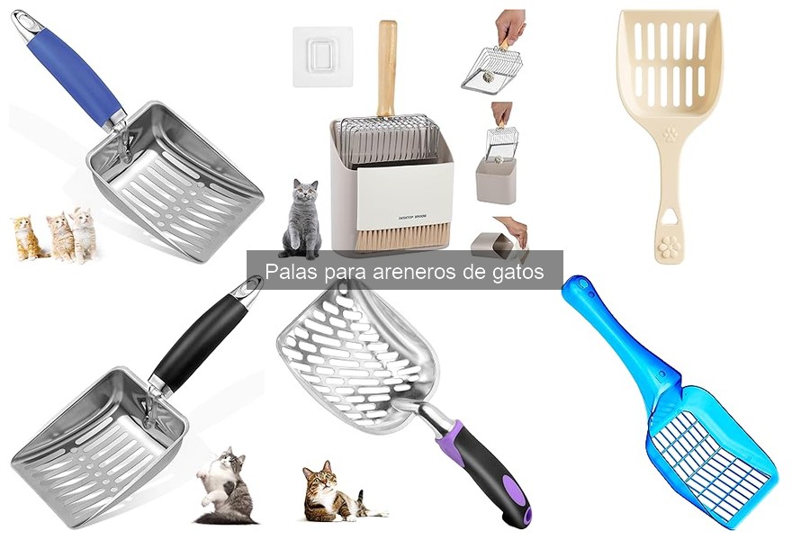 Comparativa de Mejores Palas para Areneros de Gatos