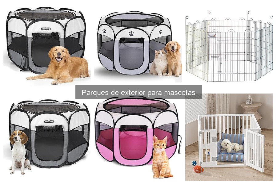 Comparativa de Parques de Exterior para Mascotas 2023