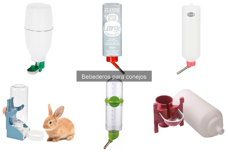Comparativa de precios de bebederos para conejos en Amazon
