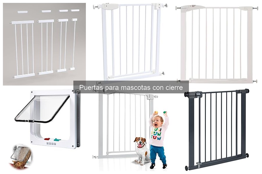 Comparativa de Puertas para Mascotas con Cierre: Mejores Marcas