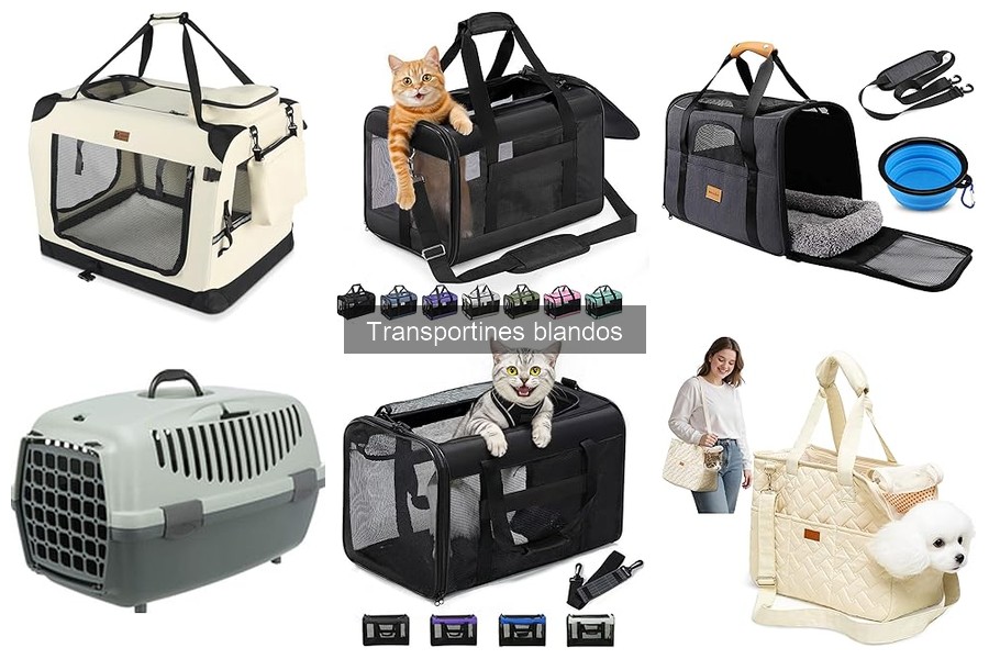 Comparativa de transportines blandos para mascotas