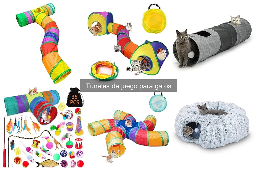 Comparativa de túneles de juego para gatos: características y precios
