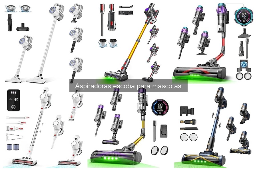 Comparativa: Mejores Aspiradoras Escoba para Mascotas 2023