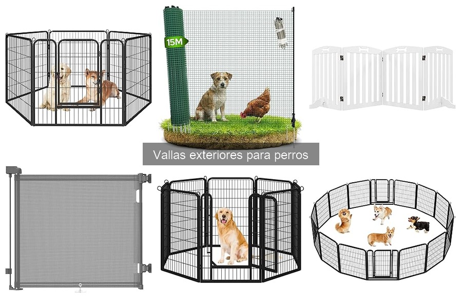 Comparativa: Vallas fijas vs. portátiles para perros