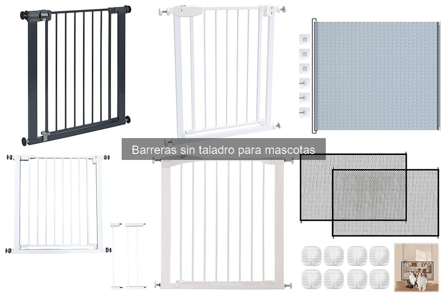 Dónde comprar barreras sin taladro para mascotas al mejor precio