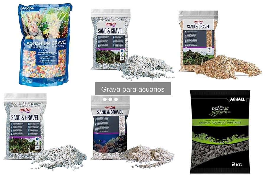 Dónde comprar grava para acuarios al mejor precio