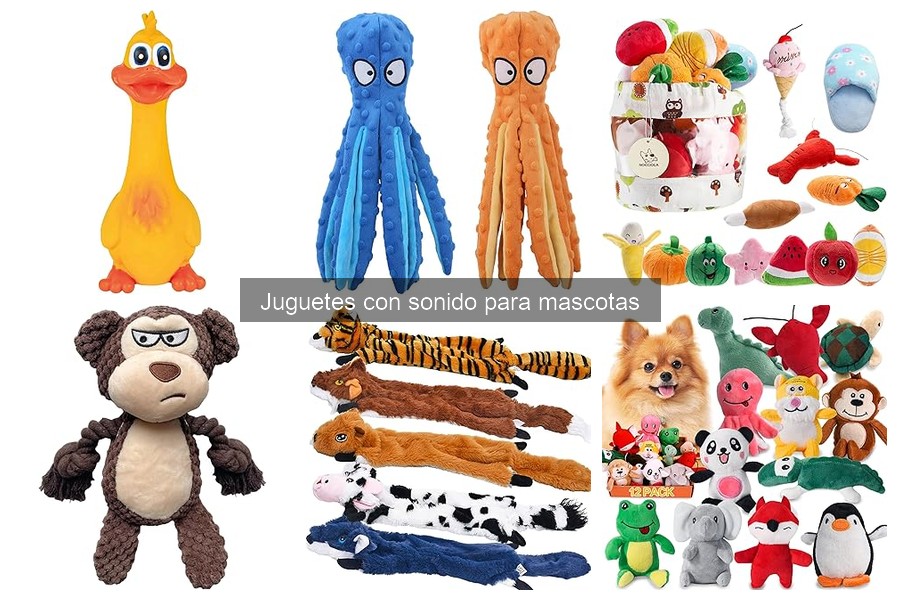Dónde comprar juguetes con sonido para mascotas al mejor precio