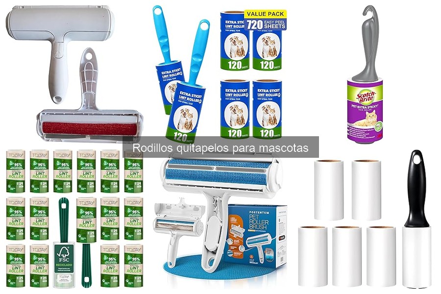 Dónde comprar rodillos quitapelos para mascotas: precios y opciones
