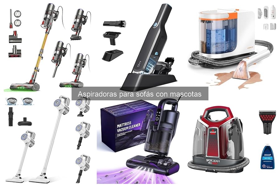 Efectividad de Aspiradoras para Sofás en Otros Tejidos