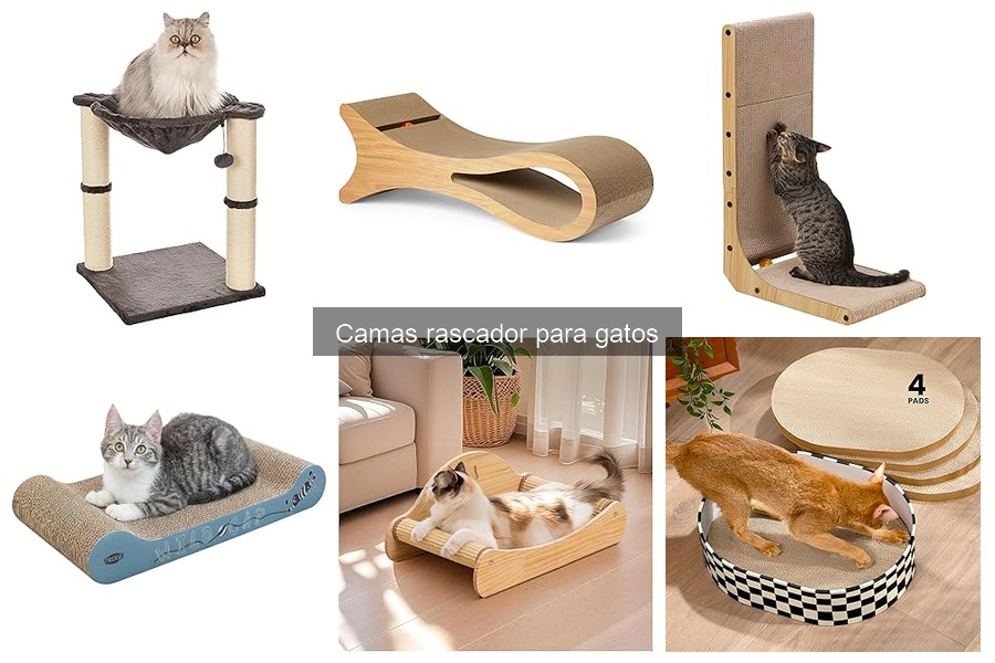 Efectividad de las camas rascador para el cuidado de uñas de gatos