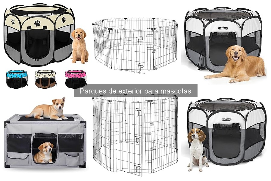 Elige el mejor parque de exterior para tu mascota