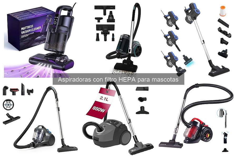 Guía de compra: Aspiradoras HEPA para mascotas efectivas