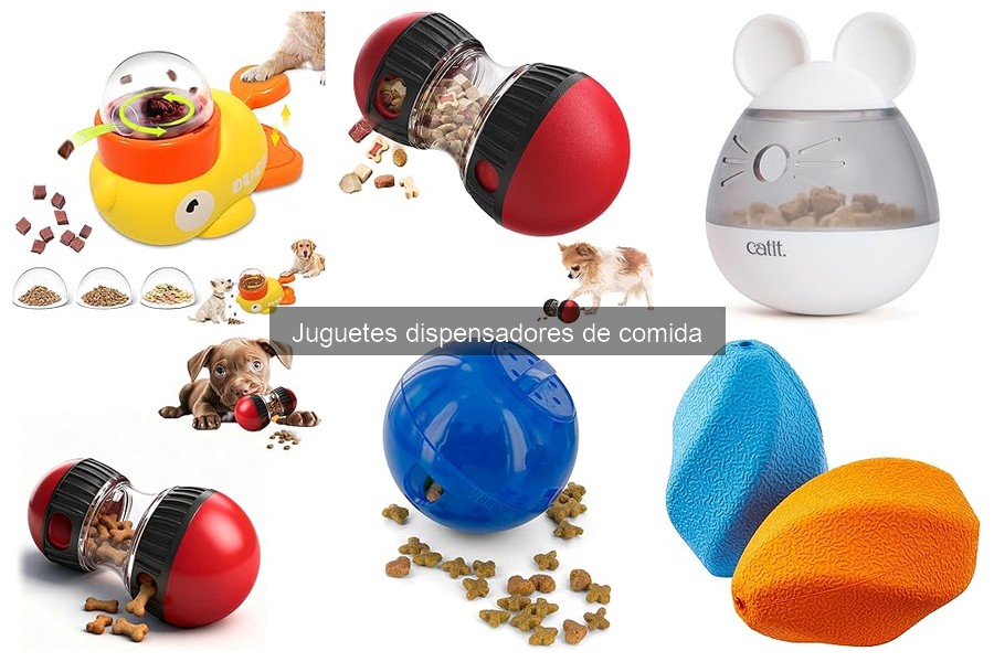 Guía de compra de juguetes dispensadores de comida para perros