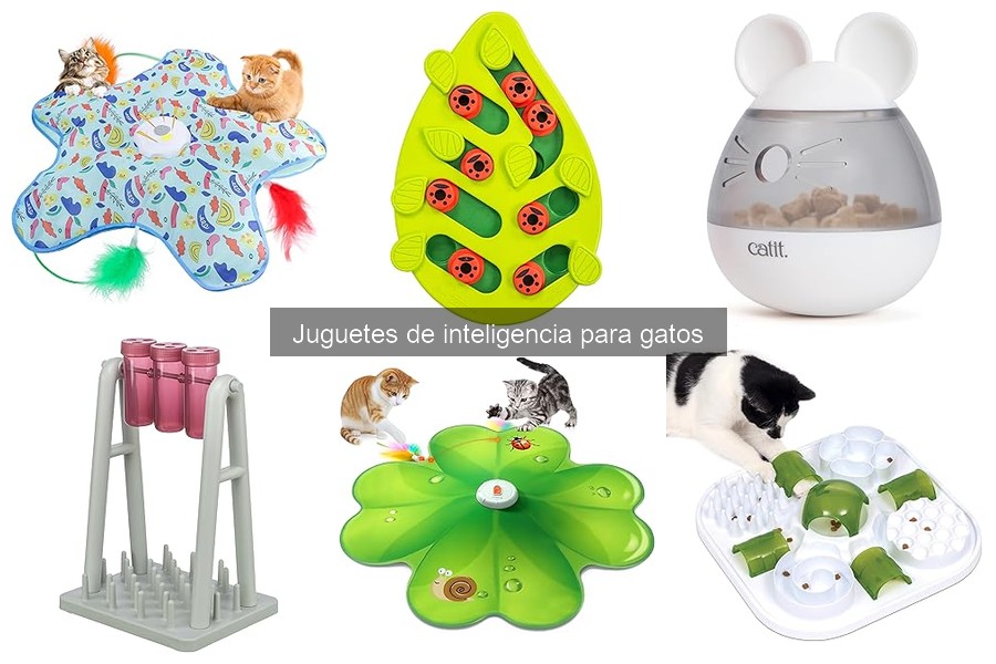 Guía de compra de juguetes inteligentes para gatos