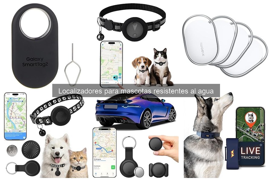 Guía de compra de localizadores para mascotas resistentes al agua