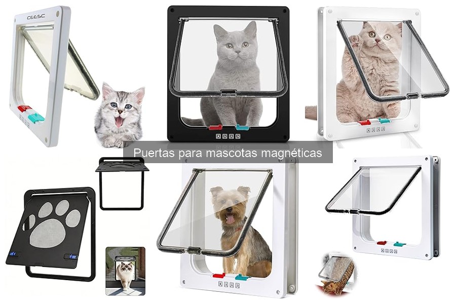 Guía de compra de puertas magnéticas para mascotas