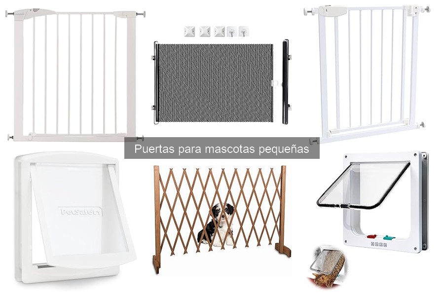 Guía de instalación de puertas para mascotas pequeñas