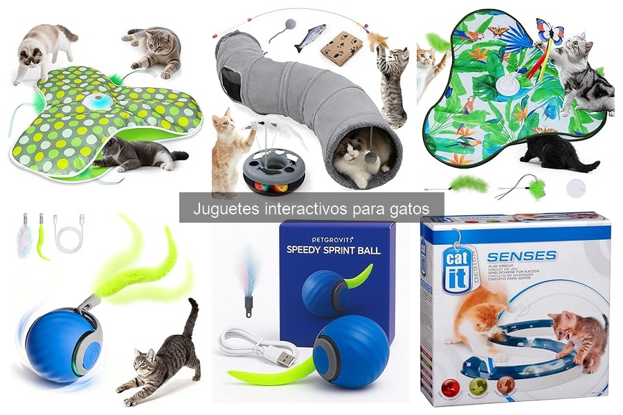 Guía de uso y mantenimiento de juguetes interactivos para gatos