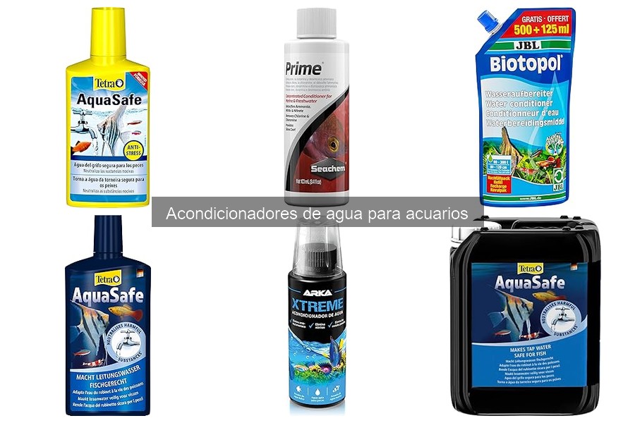 Guía para elegir el mejor acondicionador de agua para acuarios