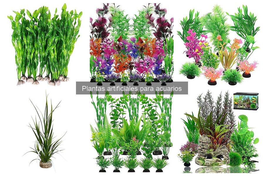 Guía para elegir plantas artificiales para acuarios