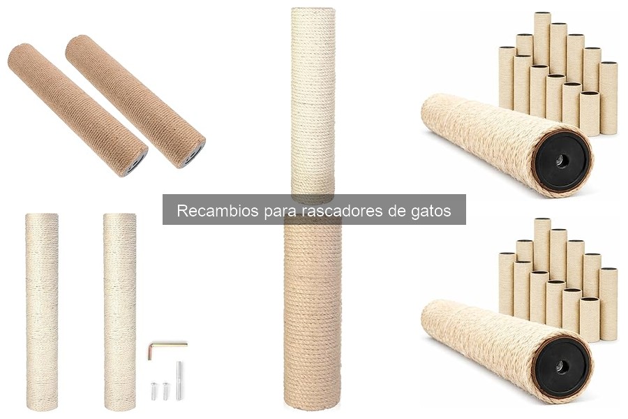 Guía para elegir recambios para rascadores de gatos