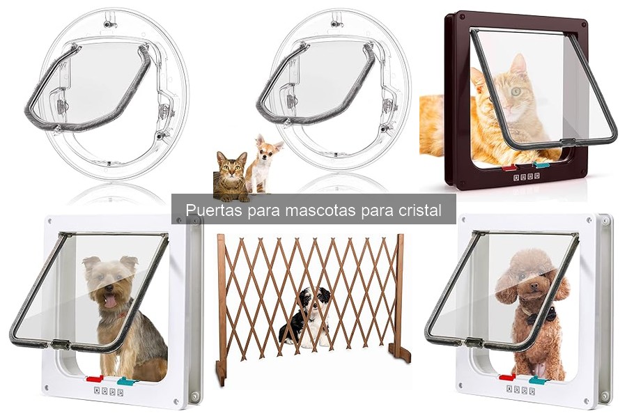 Guía para instalar una puerta para mascotas en cristal