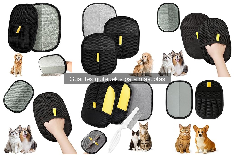 Los mejores guantes quitapelos para perros: comparativa 2023