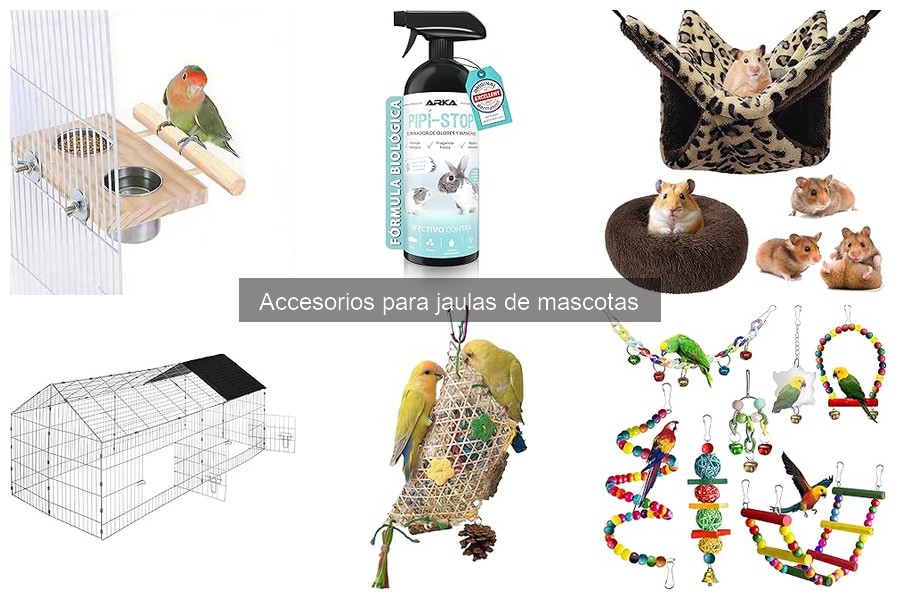 Mantenimiento de Accesorios para Jaulas de Mascotas