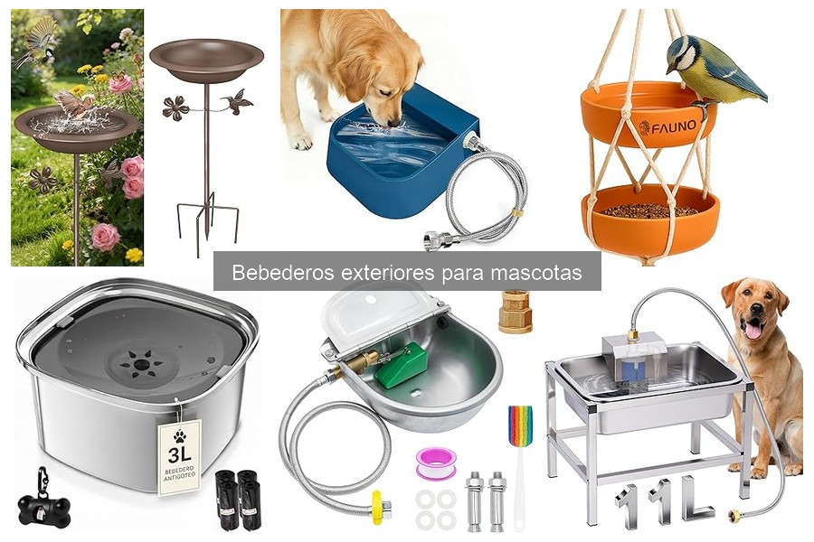 Mantenimiento de Bebederos Exteriores para Mascotas