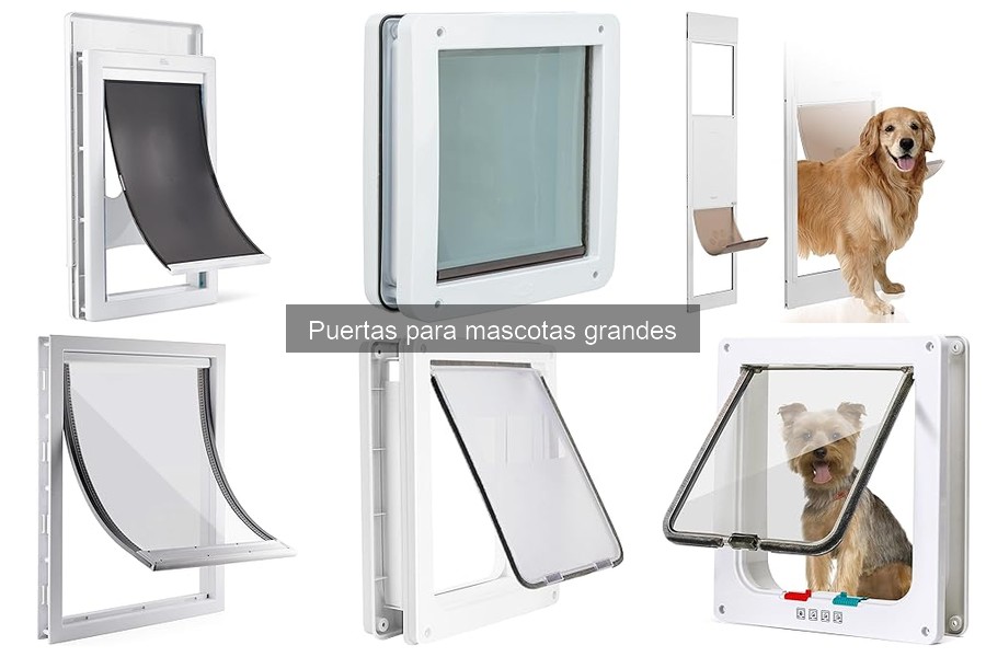Mantenimiento de puertas para mascotas grandes: consejos útiles