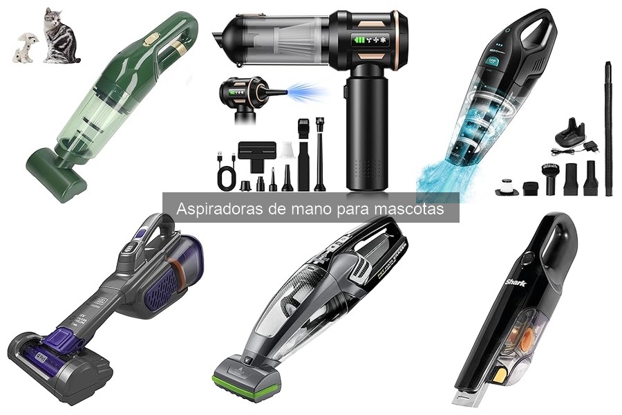 Mejores accesorios para aspiradoras de mano para mascotas