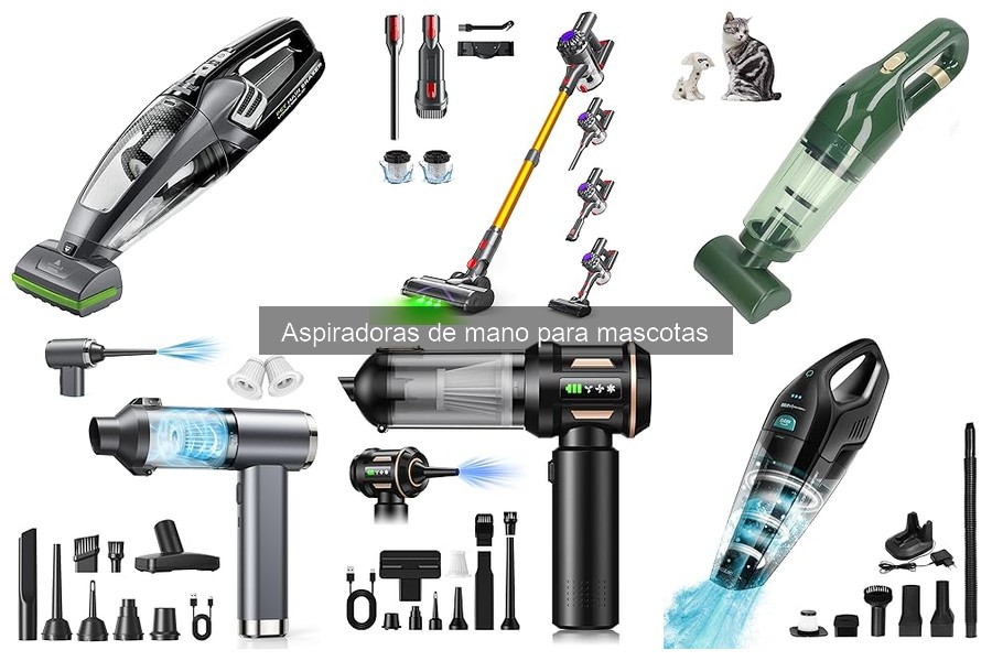 Mejores aspiradoras de mano para mascotas en Amazon