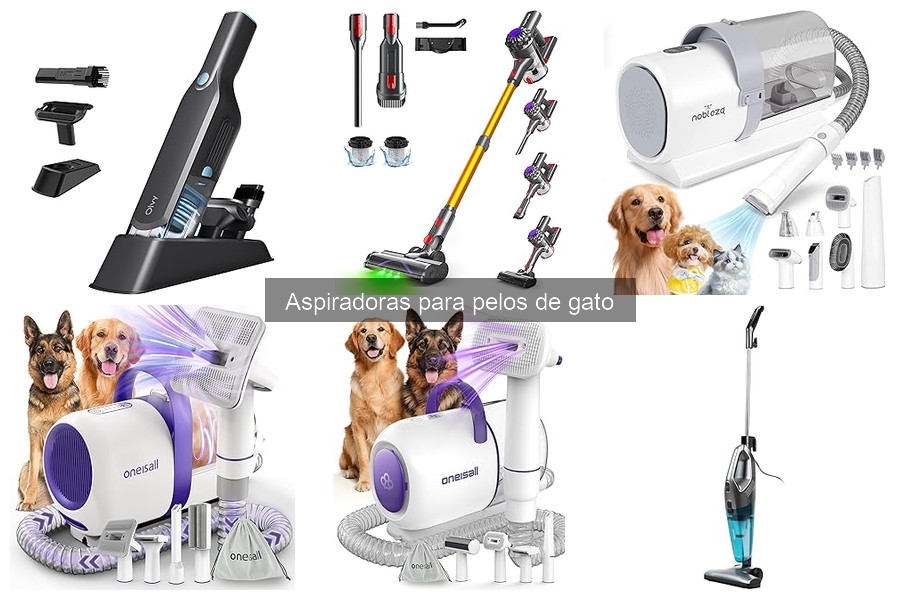 Mejores aspiradoras para pelos de gato en hogares con gatos grandes
