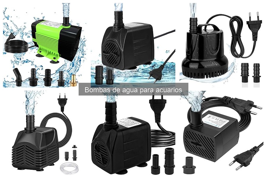 Mejores bombas de agua para acuarios pequeños en 2023