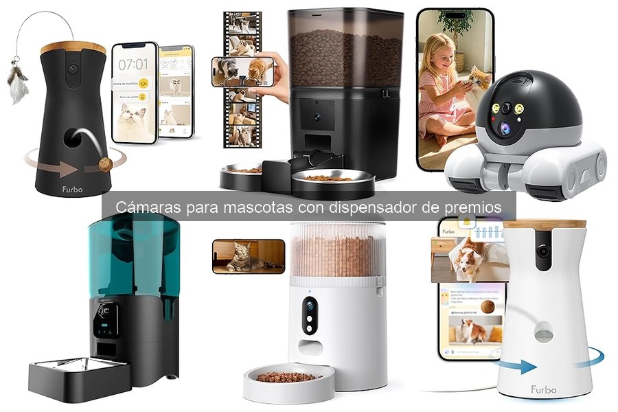 Mejores cámaras para mascotas con dispensador de premios 2023