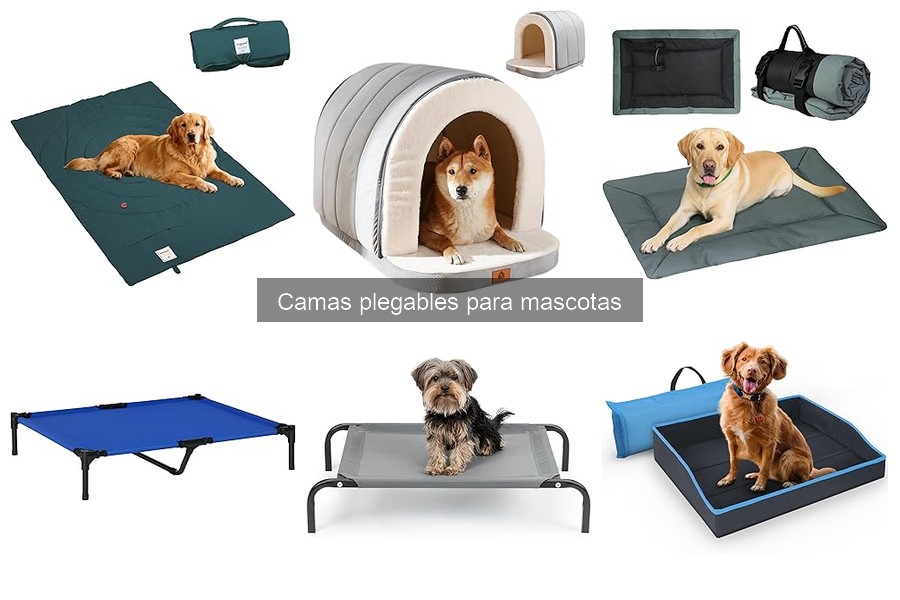 Mejores camas plegables para mascotas grandes en 2023
