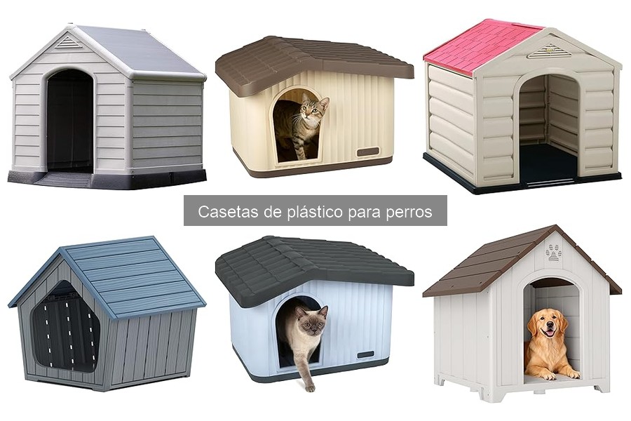 Mejores casetas de plástico para perros grandes en 2023