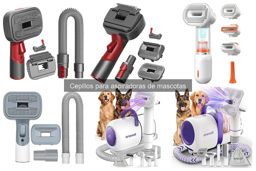 Mejores cepillos para aspiradoras de mascotas de pelo largo