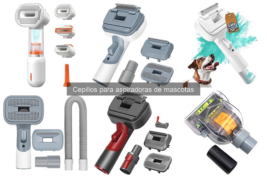 Mejores cepillos para aspiradoras de mascotas según reviews