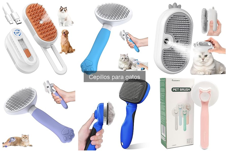 Mejores cepillos para gatos que botan mucho pelo