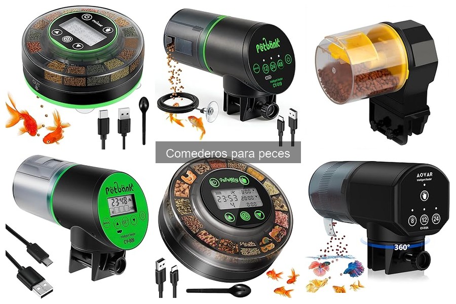 Mejores comederos automáticos para peces de acuario 2023