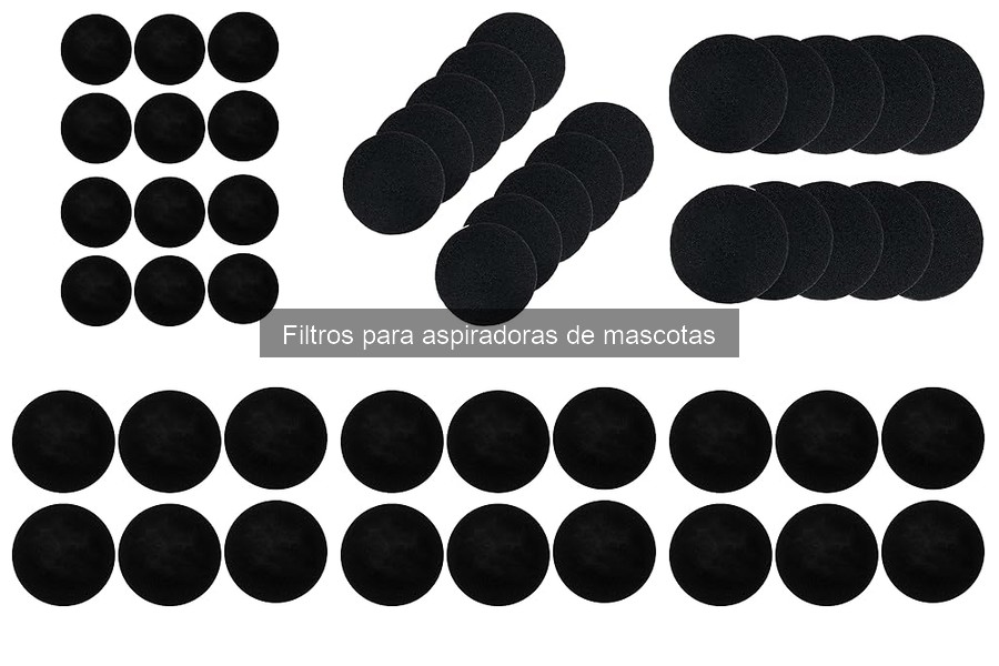 Mejores filtros para aspiradoras de mascotas: comparativa 2023