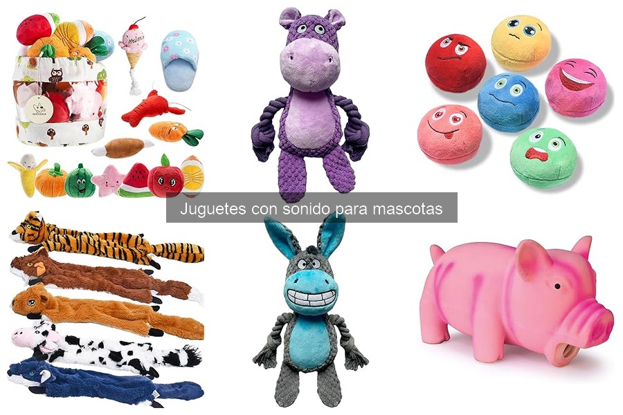 Mejores juguetes con sonido para perros: ¡diversión garantizada!