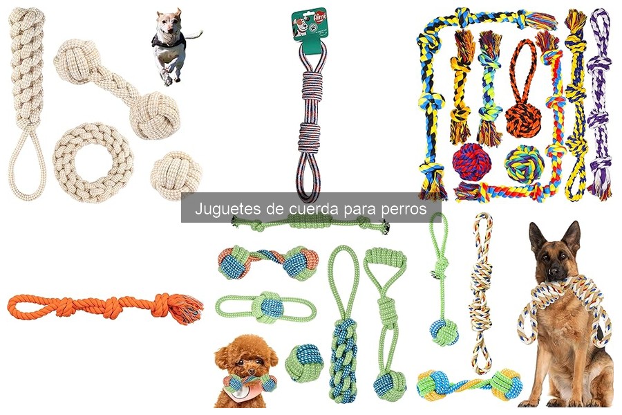Mejores juguetes de cuerda para perros grandes: comparativa 2023