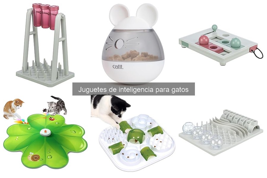 Mejores juguetes de inteligencia para gatos en 2023