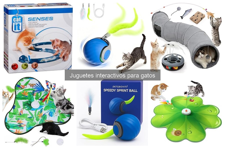 Mejores juguetes interactivos para gatos: Comparativa 2023