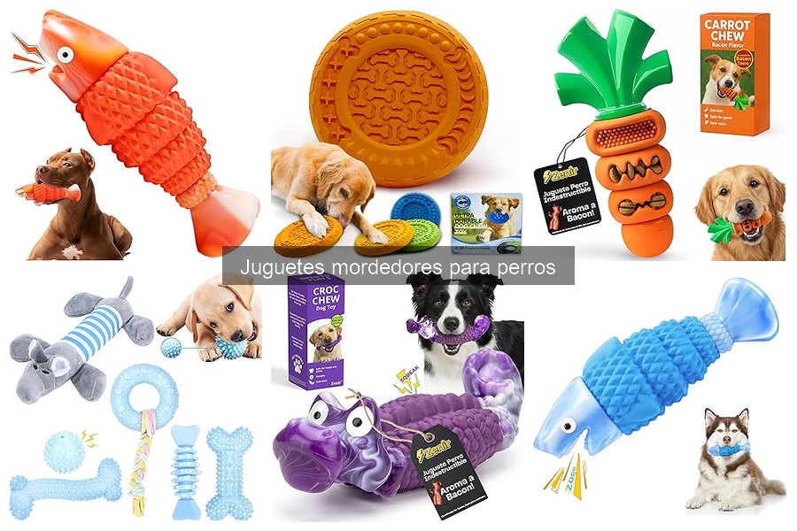 Mejores juguetes mordedores para cachorros: recomendaciones